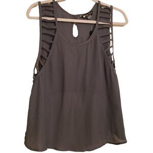 Maite Perroni Collection sheer top size L NWT